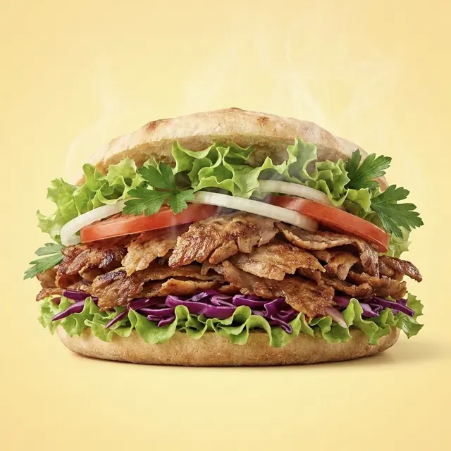 Döner im Fladenbrot